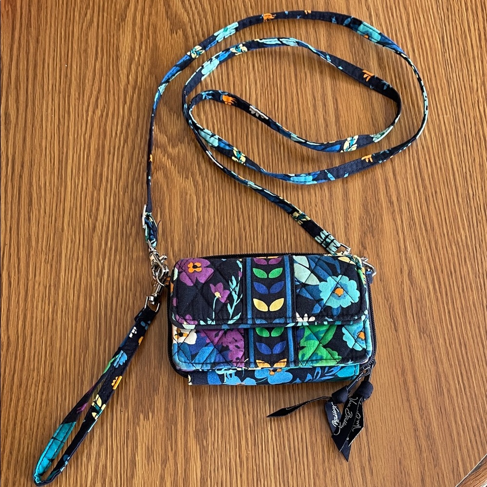 Vera Bradley Floral Crossbody Bag wristlet wallet